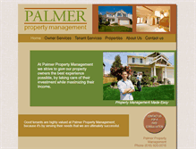 Tablet Screenshot of palmerpropertymanagement.com